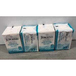 Jergens Mild Soap Refreshing Fresh & Crisp Moisturizing 3 Oz (Lot of 8 Bars)